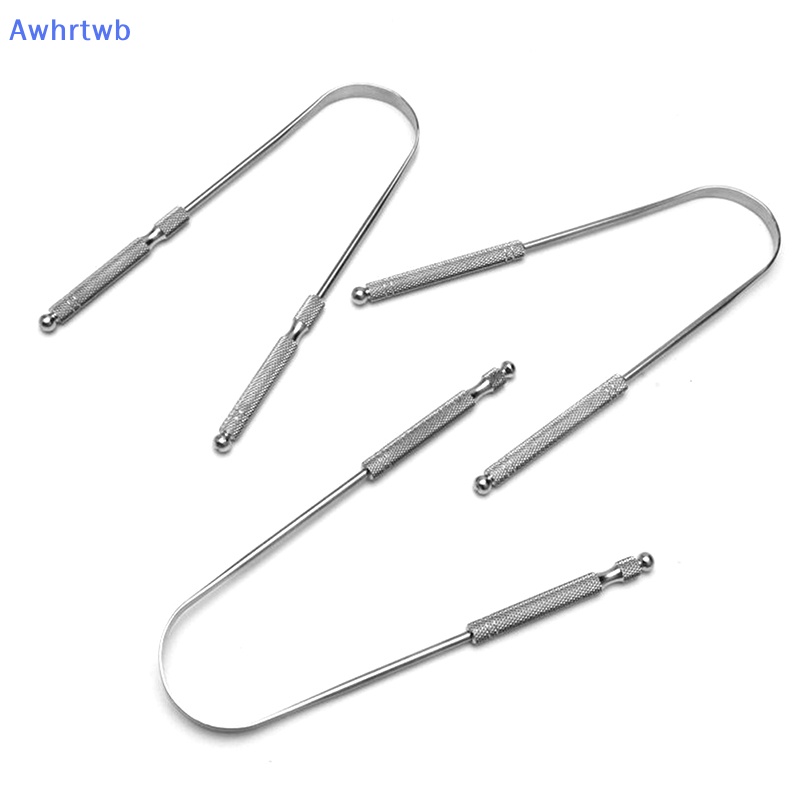 1 Dụng Cụ Nạo Lưỡi Bằng Thép Không Gỉ Làm Sạch Răng Miệng Mới