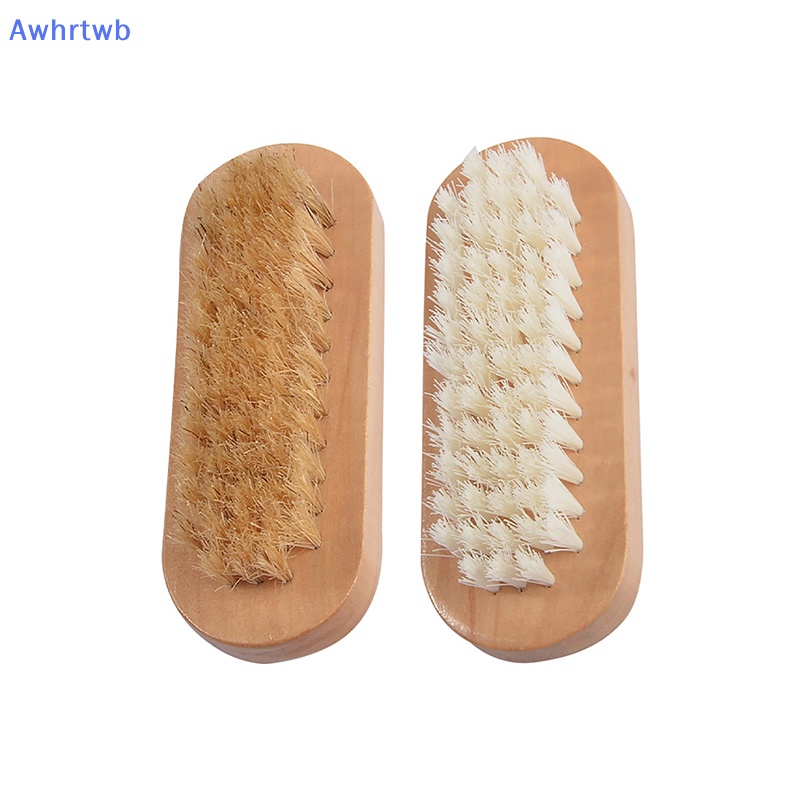 Bàn Chải Chà Rửa Móng Tay Hai Mặt Tự Nhiên Mới