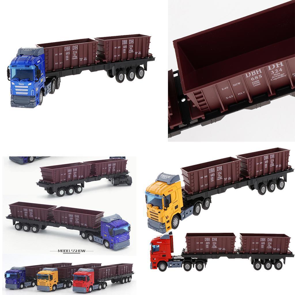 Đồ Chơi Xe Tải Màu Vàng Với Tỷ Lệ 1: 48