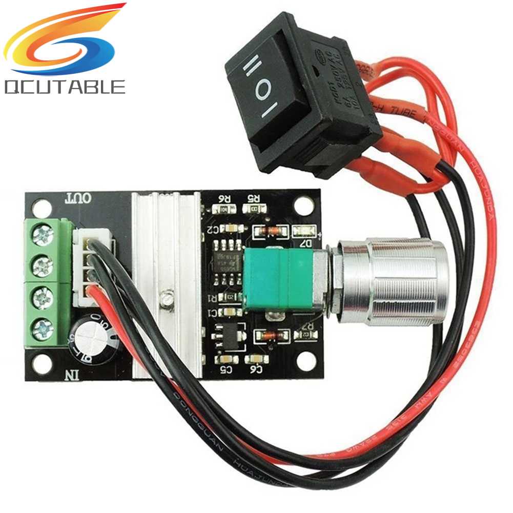 Công Tắc Điều Khiển Tốc Độ Động Cơ DC 6V 12V 24V 28V DC 3A