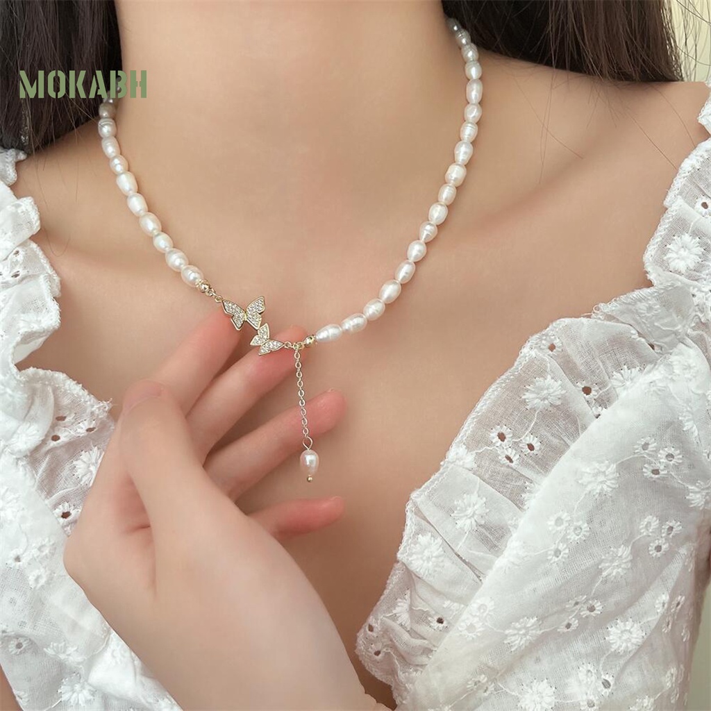 Vòng cổ Mặt Hình Bướm Thời Trang Dành Cho Nữ