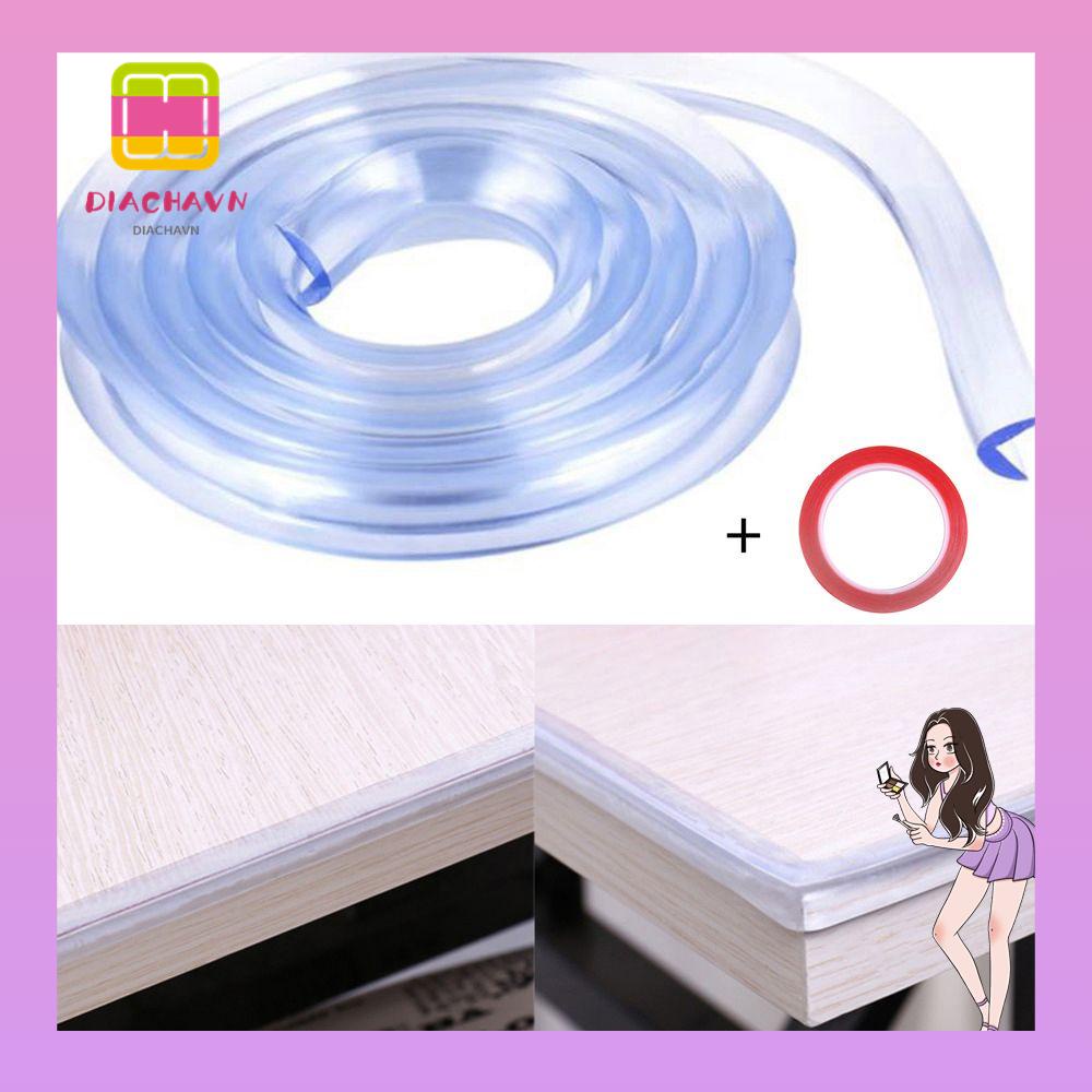 Dải Xốp Trong Suốt Bọc Cạnh Bàn Bảo Vệ An Toàn Cho Bé