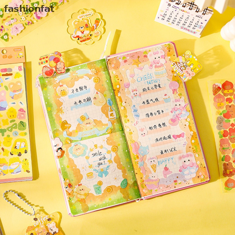 Bộ 10 Tấm Sticker In Hình Hoa Phong Cách Hàn Quốc Dùng Để Trang Trí Sổ Tay