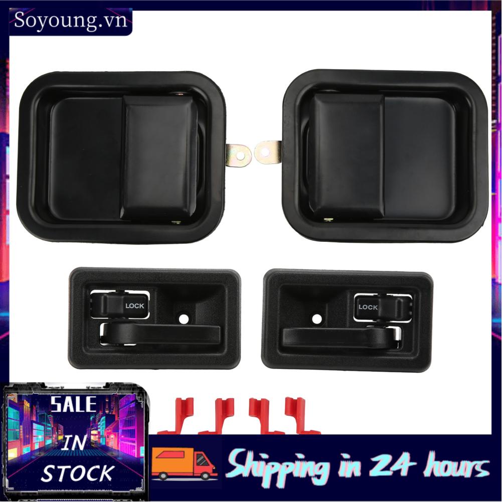 Soyoung Exterior Interior Door Handles CH1352106 Black  Fading  Aluminum Alloy for Car