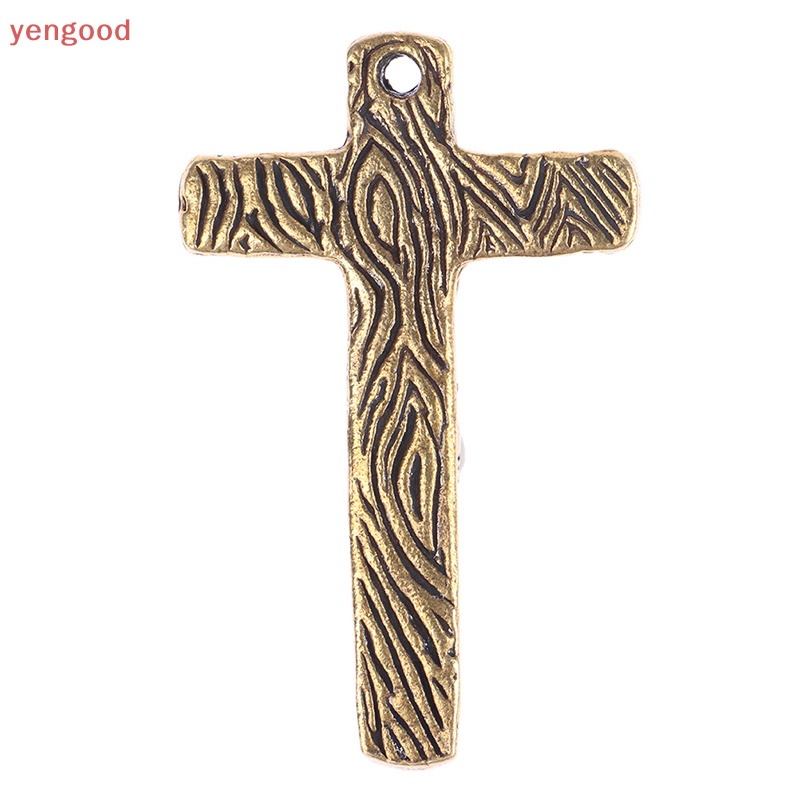 Móc Chìa Khóa Bằng Đồng Thau Hình Thánh Giá Thời Trang Dành Cho Nam