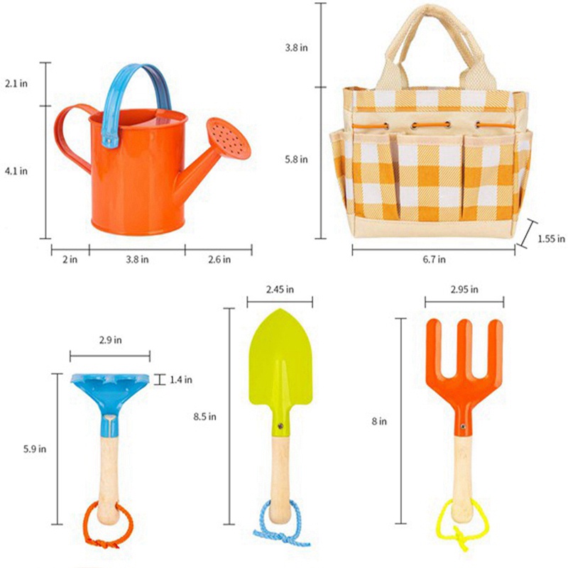 1 Bộ Dụng Cụ Làm Vườn Cho Bé Phát Triển Rake