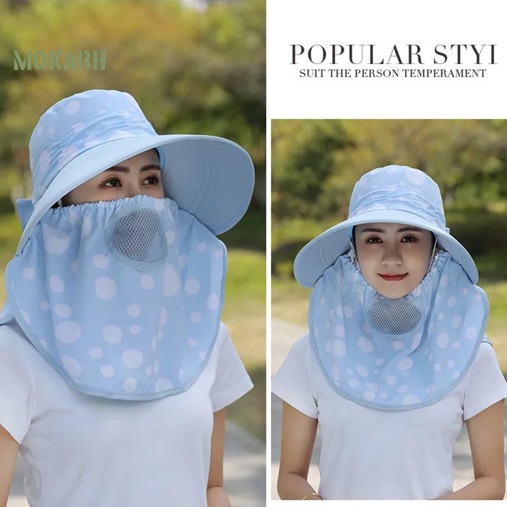 Nón Rộng Vành Đi Biển Bằng Chất Liệu Cotton Kiểu Dáng Hợp Thời Trang Dành Cho Nữ