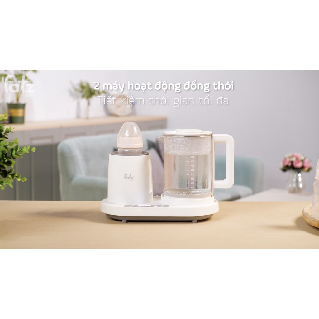 Máy Pha Sữa Và Hâm Nước Pha Sữa Đa Năng Fatzbaby Multimax 6 - CÓ CHỨC NĂNG LẮC SỮA