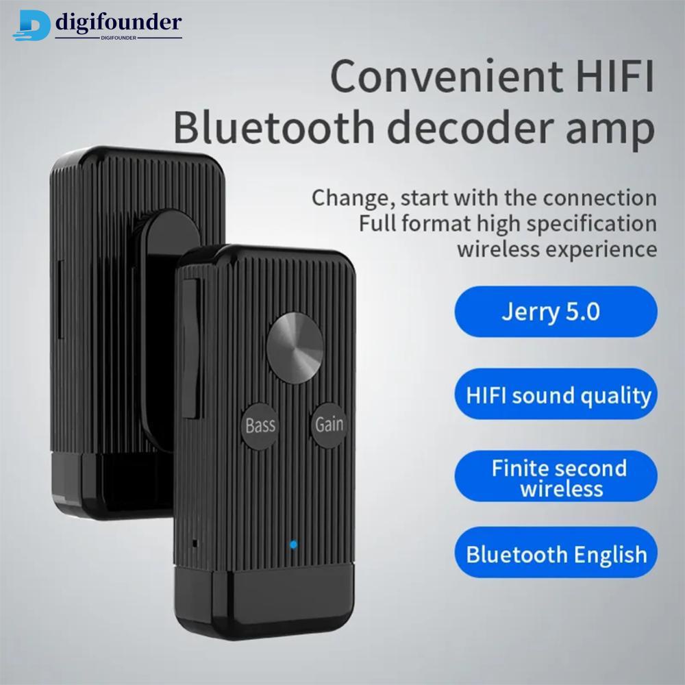 Thiết Bị Nhận Tín Hiệu Âm Thanh Bluetooth 5.0 Giắc Cắm 3.5mm Hỗ Trợ Thẻ TF Card Play J9M7