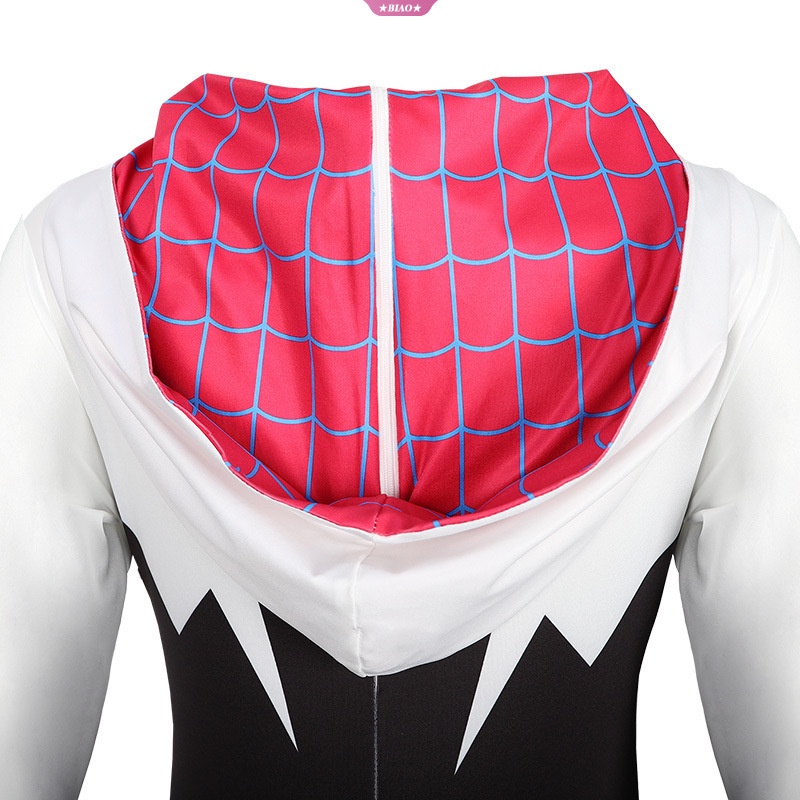 Marvel Bộ Áo Liền Quần Hóa Trang Spiderman: Across The Spider-Verse Gwen Stacy Miles Cho Người Lớn Và Trẻ Em