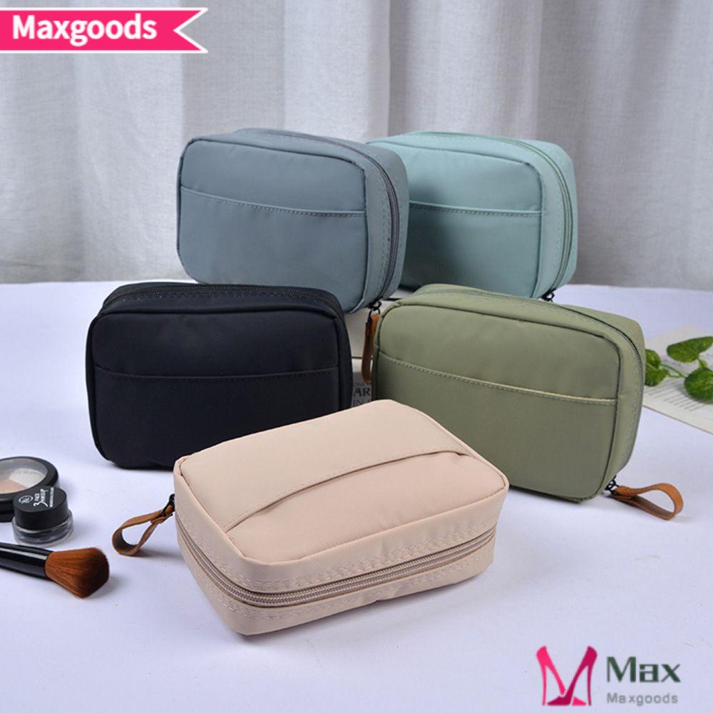 Túi Đựng Mỹ Phẩm Sức Chứa Lớn Có Khóa Kéo Tiện Dụng Ốp