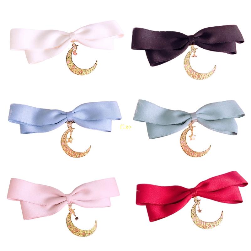 Kẹp Tóc Hình Nơ Lủng Lẳng Dễ Thương Cho Bé Gái