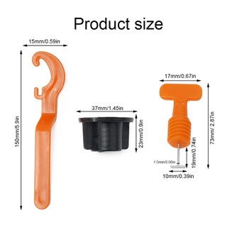 126pc/Reusable Tile Leveling System Wall Floor Tile Leveler-Spacers With Wrench