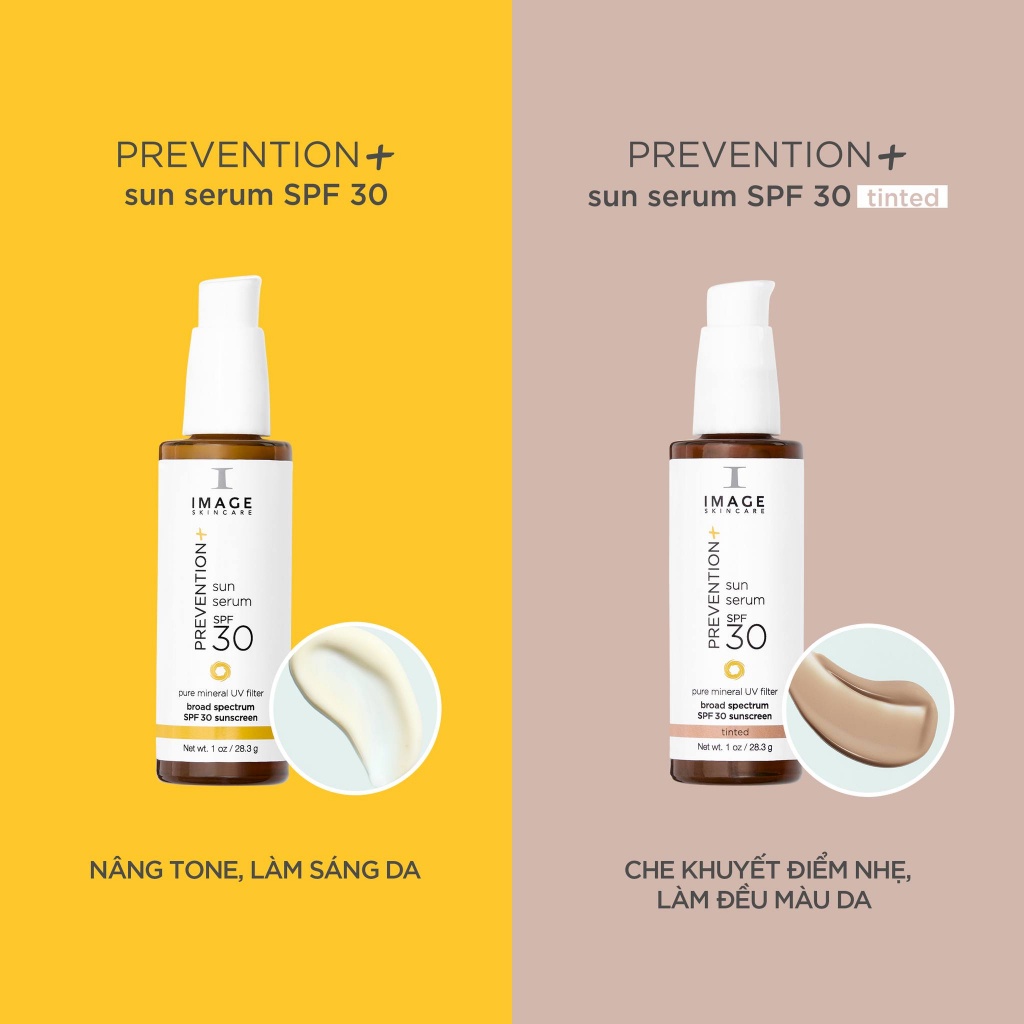 Serum Chống Nắng Nâng Tone và Làm Sáng Da, Che Khuyết Điểm Image Sun Serum SPF 30