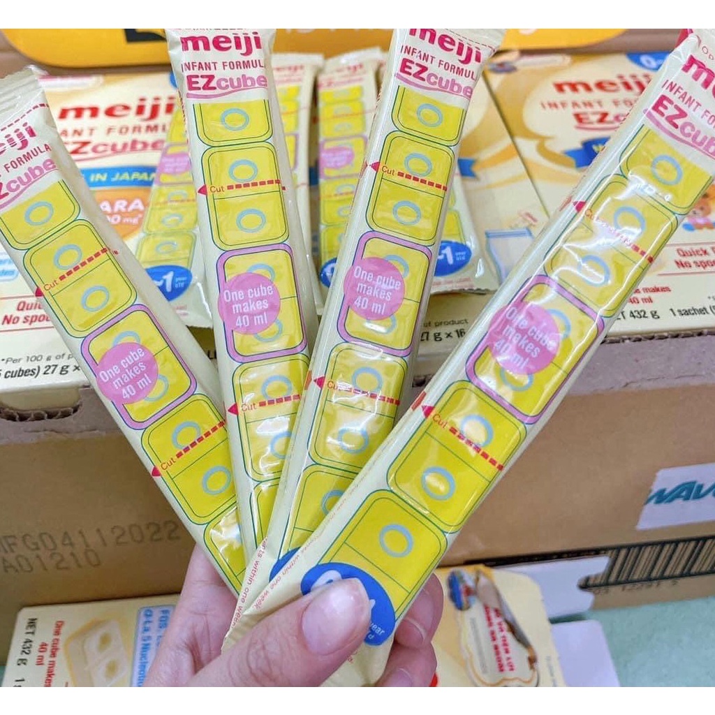 SỮA THANH MEIJI Sữa Thanh Meiji Nhập Khẩu 0 -1 Cho Bé 5 viên/thanhĐặc điểm sữa thanh Meiji Nhập khẩu