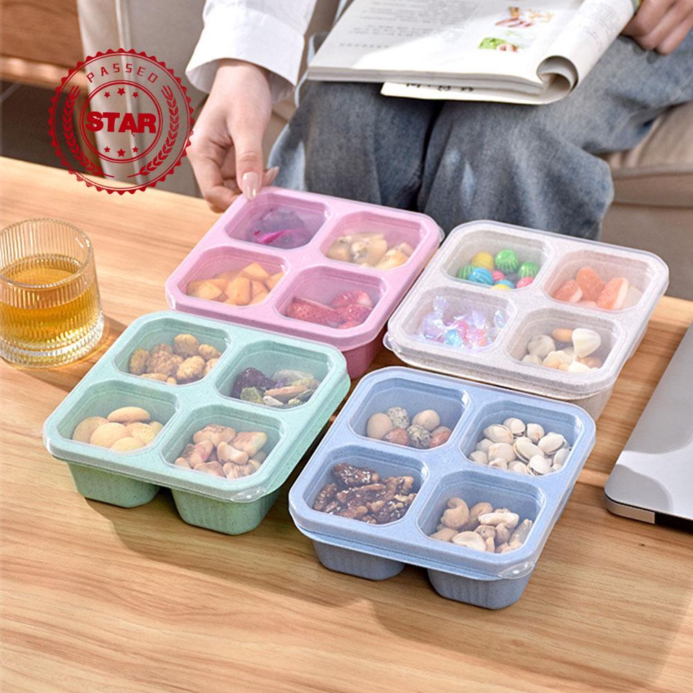 Hộp Đựng Thức Ăn Chia 4 Ngăn Tiện Dụng Y7T6