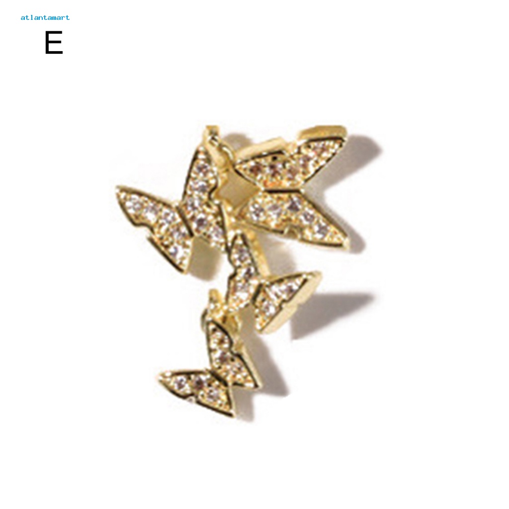 Túi Đựng Đồ Dùng Cao Cấp Tiện Dụng| Phụ Kiện Trang Trí Móng Tay Nghệ Thuật Hình Bướm Màu Sắc Tươi Sáng Không Phai