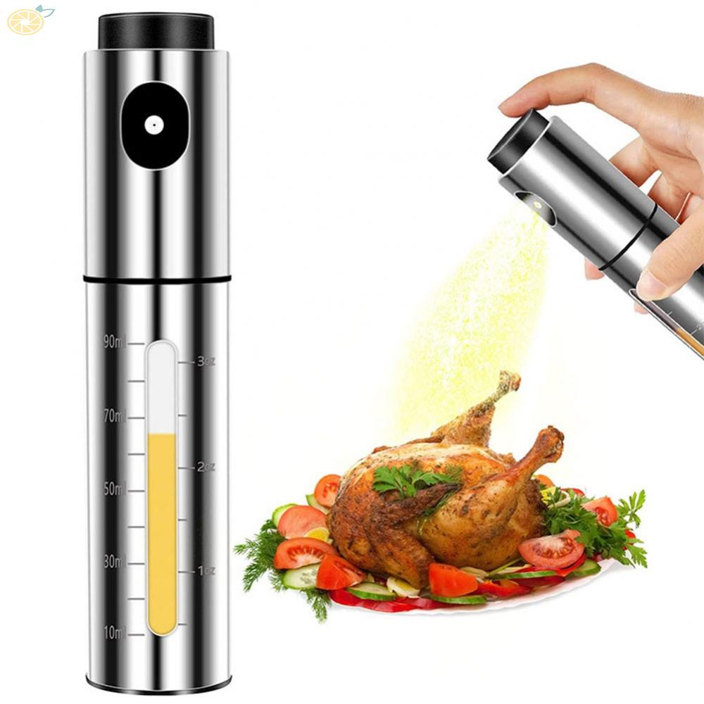 【VARSTR】Graduated Bottle 3.4oz /100ml Portable Sprayer 1 Pcs For Outdoor Barbecue