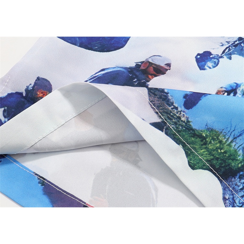 Z-a88r-a &amp; - Áo Sơ Mi Ngắn Tay In Hình Cuộc Sống Đẹp Cao Cấp Thời Trang Đường Phố Mới Nhất