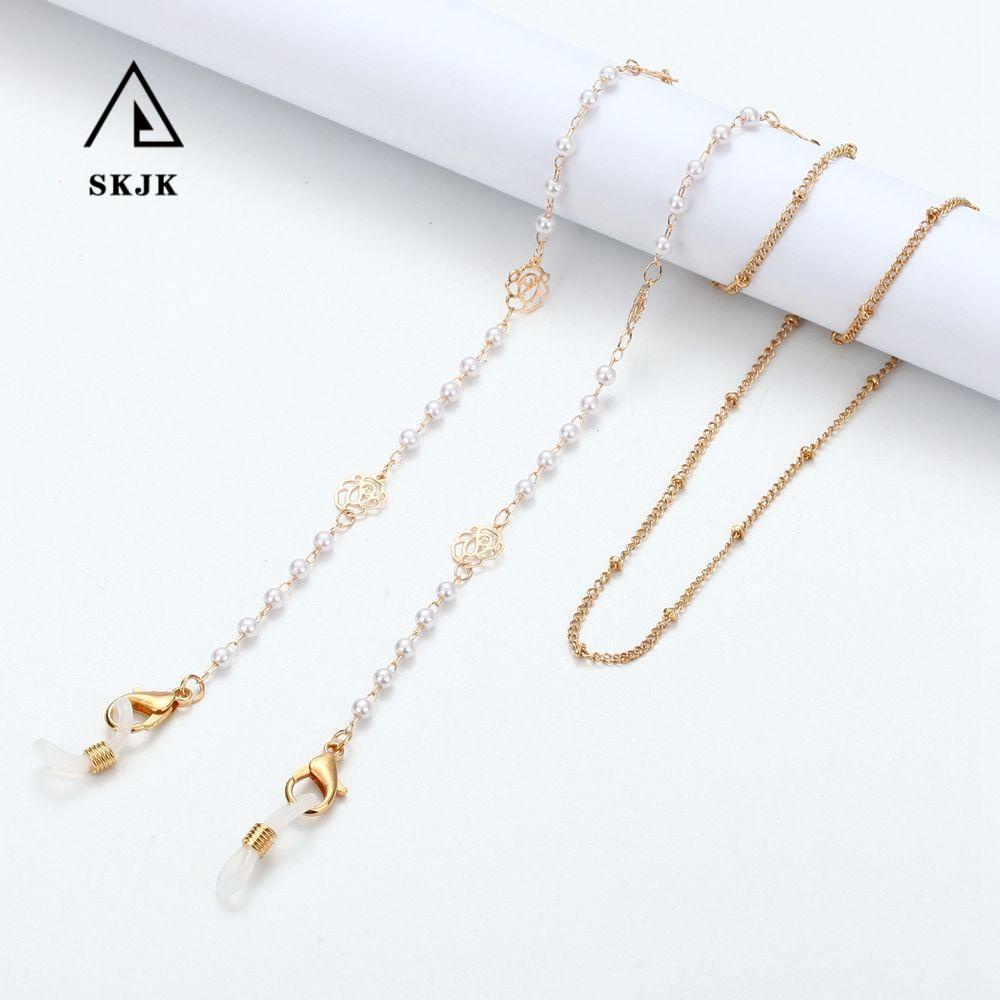 Dây Đeo Mắt Kính Hình Trái Tim Bằng Hợp Kim Chống Trượt