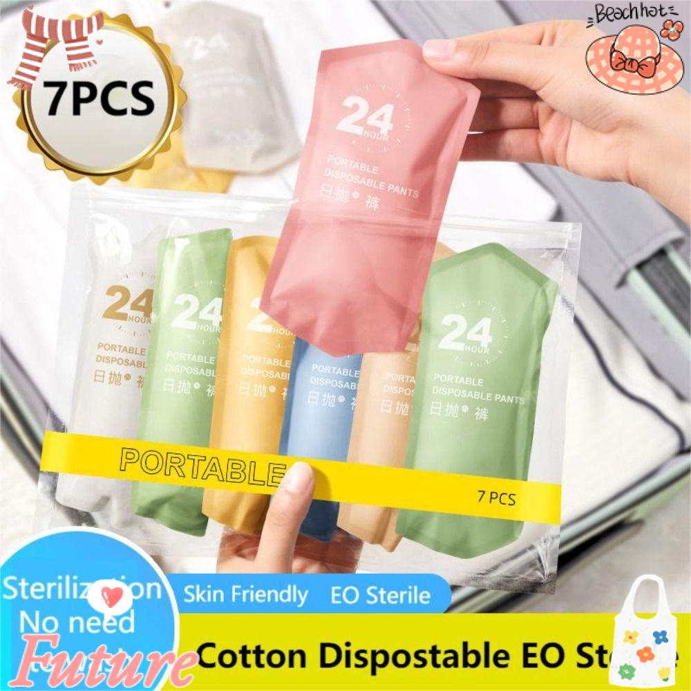 Quần Lót Cotton Mềm Dùng Một Lần Tiện Dụng Khi Đi Du Lịch