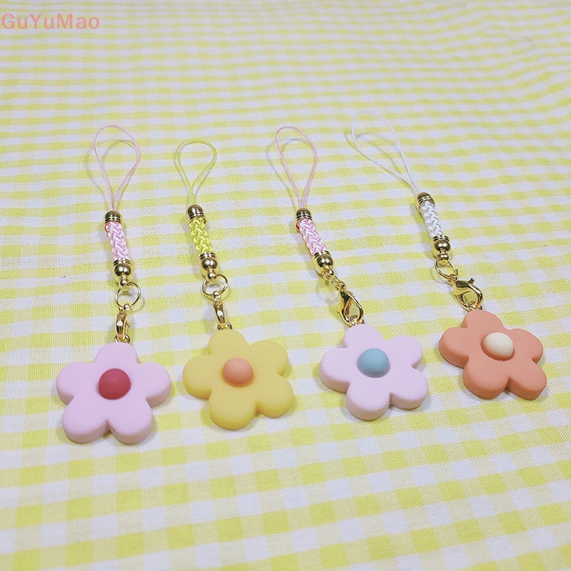 1 Móc Khóa Hình Bông Hoa Ngọt Ngào Dễ Thương