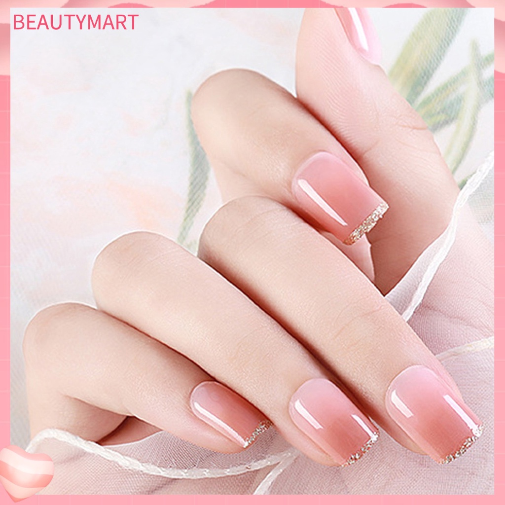 Bộ 24 Miếng Dán Móng Tay Bằng ABS Thân Thiện Với Môi Trường Chống Mòn Có Thể Tái Sử Dụng