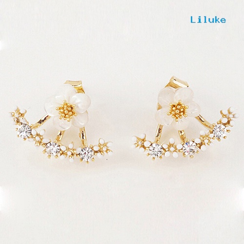 Khuyên Tai Nữ Hình Bông Hoa Thời Trang Hàn