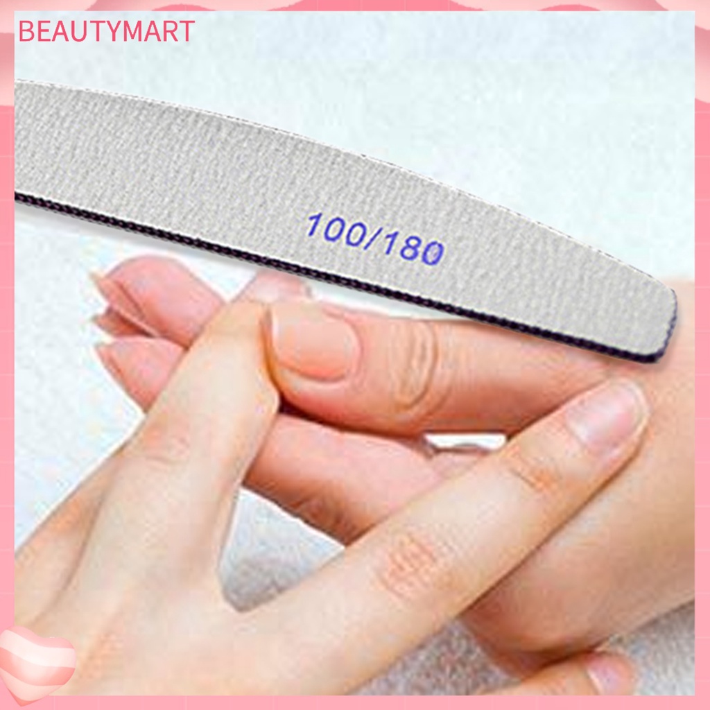 Bộ 25 Cây Dũa Móng Tay Hai Mặt Bằng Acrylic Tự Nhiên