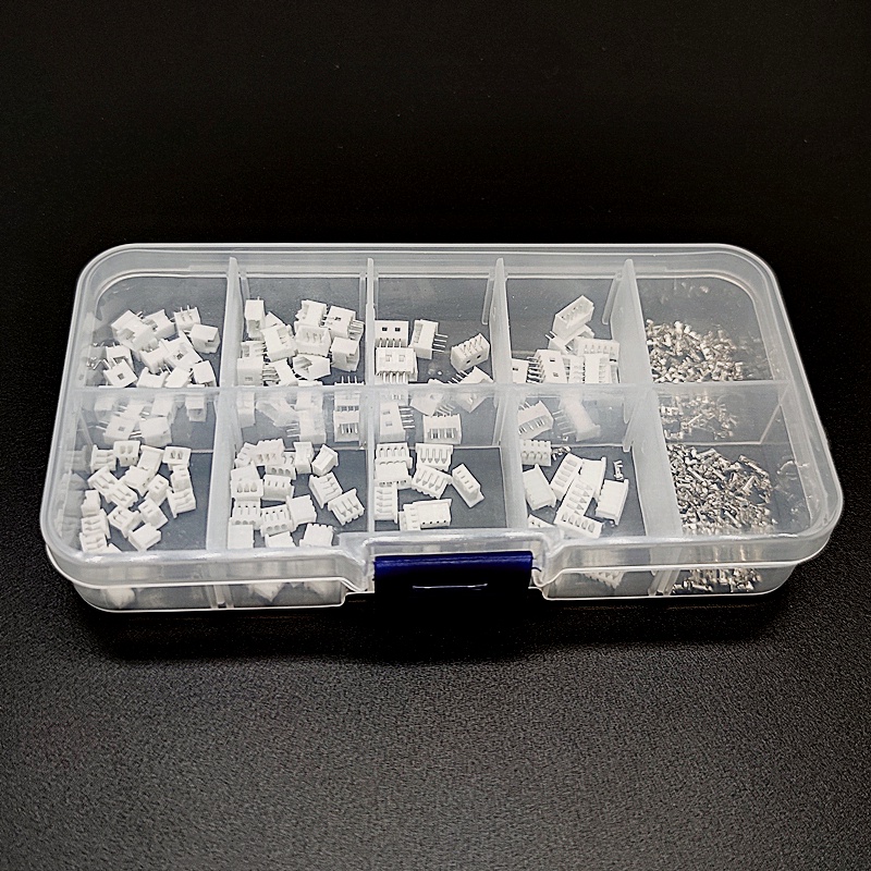 Bộ 60 Đầu Nối Dây jst 1.25 2p 3p 4p 5 pin 1.25mm