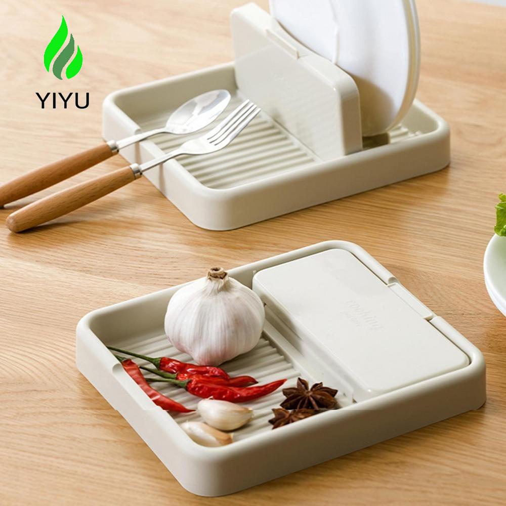 YIYU Giá Đỡ Muỗng / Nắp Nồi Bằng Nhựa Chịu Nhiệt Có Thể Gấp Gọn Di Động TYLER1