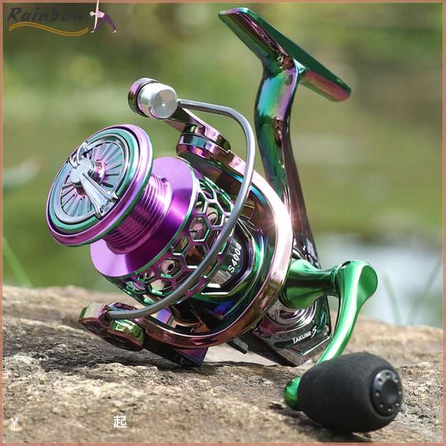 Máy Câu Cá Kim Loại Siêu Mịn Chống Mài Mòn Nhiều Màu Sắc