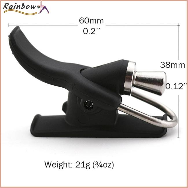 Set 2 Kẹp Bằng Thép Không Gỉ Gắn Cần Câu Cá Tiện Dụng