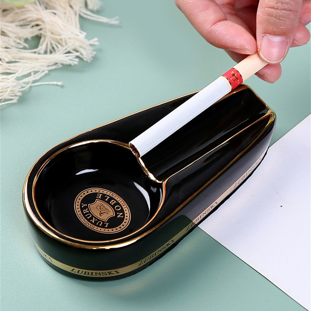 Xì gà gạt tàn gốm gạt tàn sáng tạo xách tay xì gà phụ kiện blackpink11