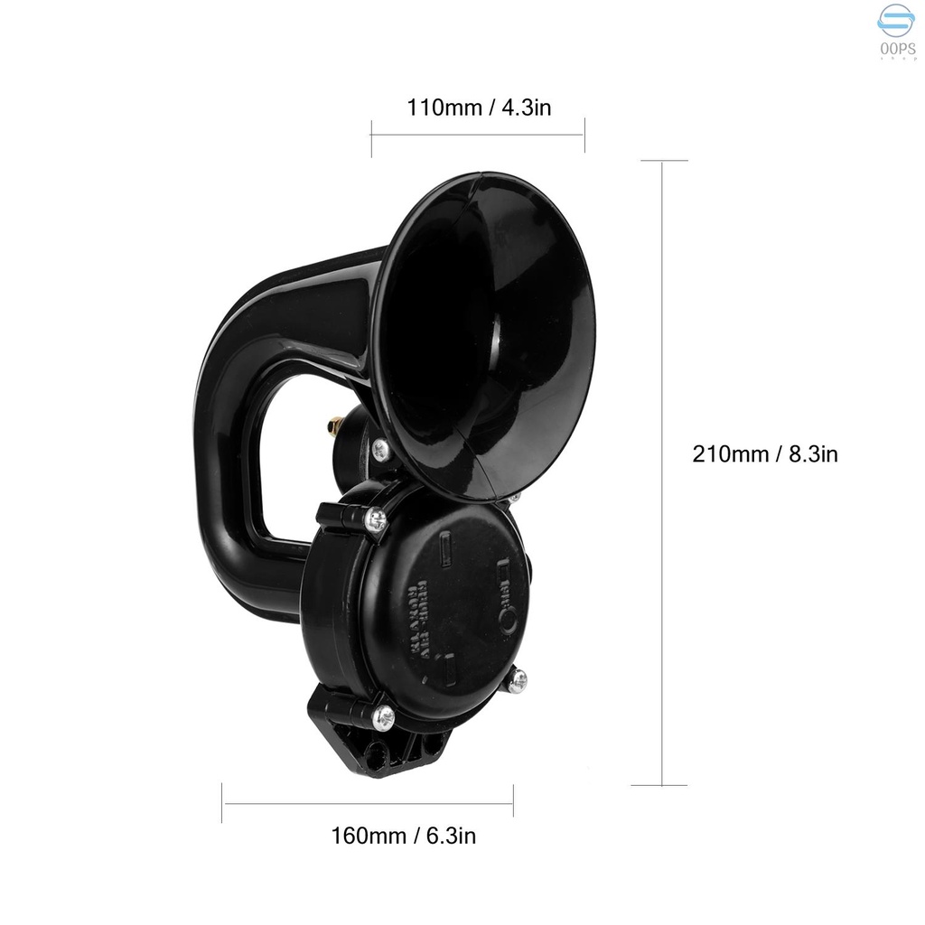 Còi Hơi 135db 12 / 24V Siêu Lớn Kèm Van Điện Dành Cho Ô Tô Xe Tải