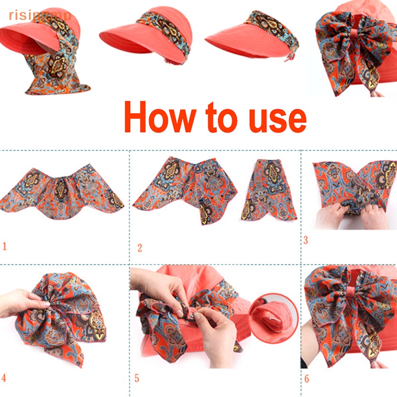 Nón Rộng Vành Chống Tia UV Có Thể Gấp Gọn Tiện Dụng Cho Nữ