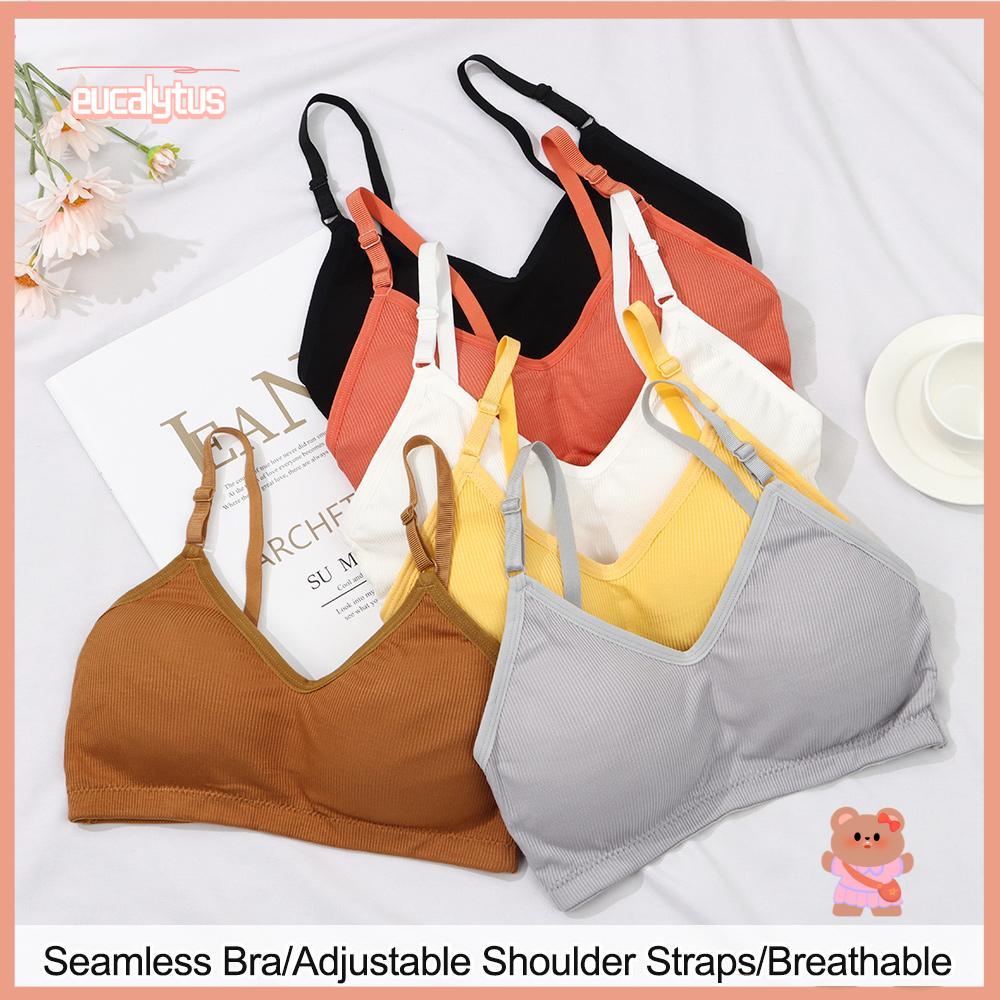 Eutus Áo Ngực Không Đường May Cỡ Lớn Thoáng Khí Dây Đeo Vai Có Thể Điều Chỉnh Hỗ Trợ Giấc Ngủ