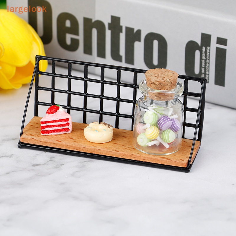 Kệ Treo Tường Phong Cách Bắc Âu Trang Trí Nhà Búp Bê Tỉ Lệ 1: 12