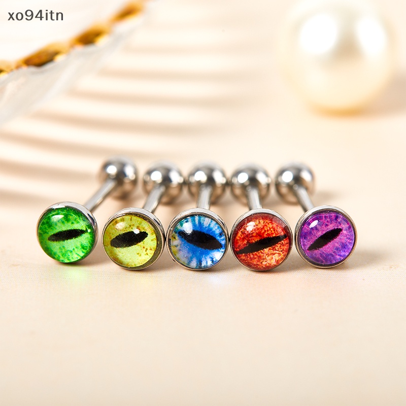 Khuyên Lưỡi Bằng Thép Không Gỉ Nhiều Màu Sắc Gợi Cảm Cho Nữ