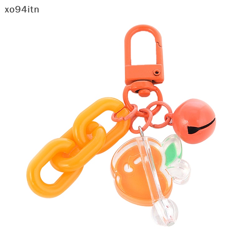 Tn Móc Chìa Khóa Bằng Acrylic Hình Hoa Dễ Thương Phong Cách Hàn Quốc