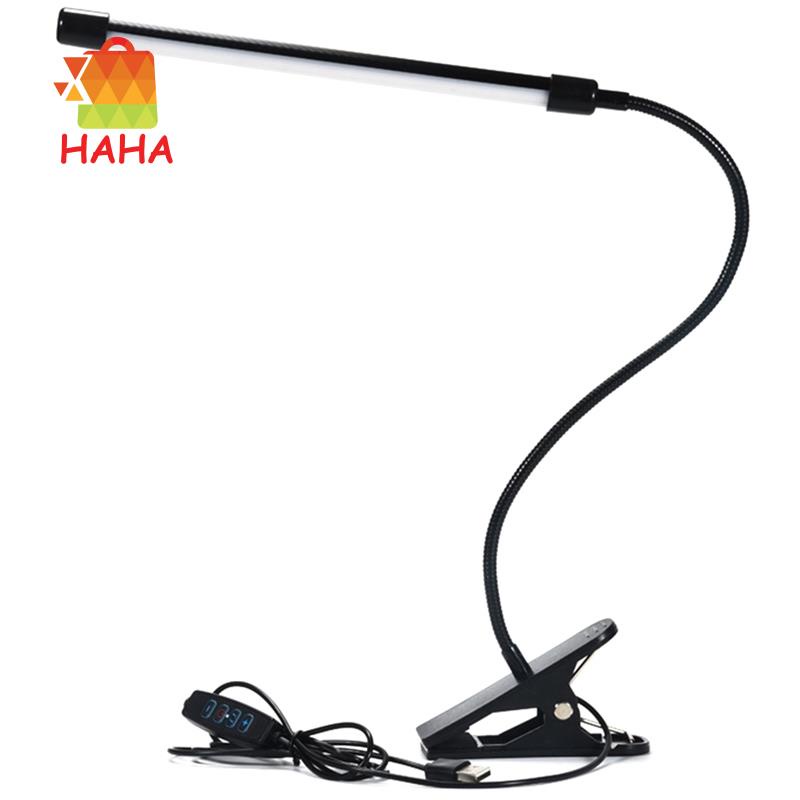 Đèn LED Đọc Sách 3 Chế Độ Dạng Kẹp Linh Hoạt Tiện Dụng Cho Giường Ngủ / Nhà Vệ Sinh Màu Đen