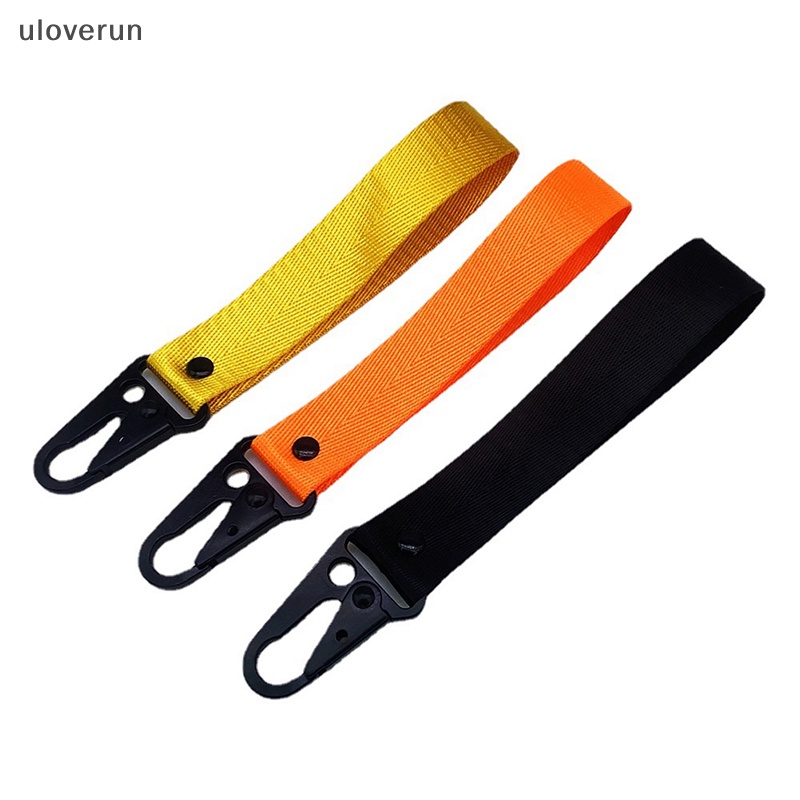 Uloverun Móc Chìa Khóa Xe Hơi / Mô Tô Kèm Dây Đeo Bằng Kim Loại Tiện Dụng