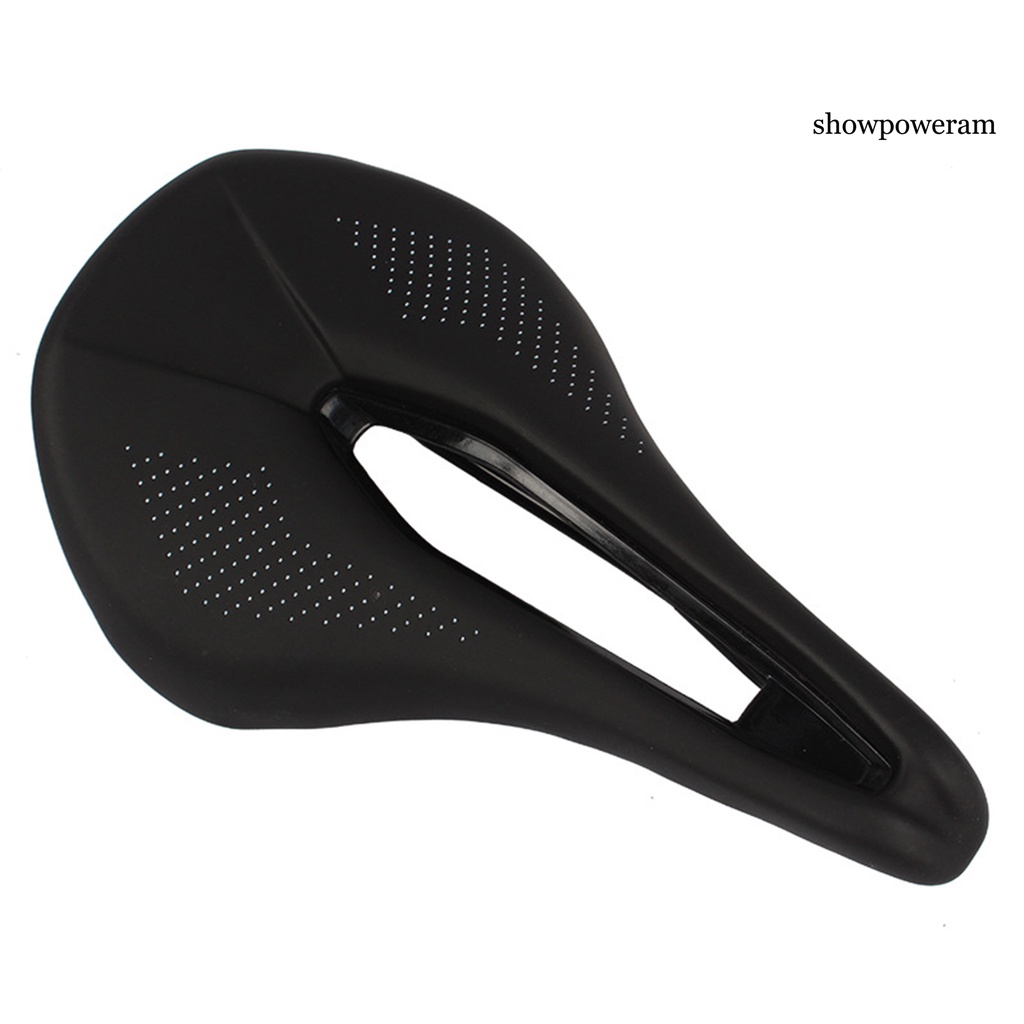 Yên Xe Đạp Bằng Da Sợi Tổng Hợp Thoáng Khí Chống Sốc