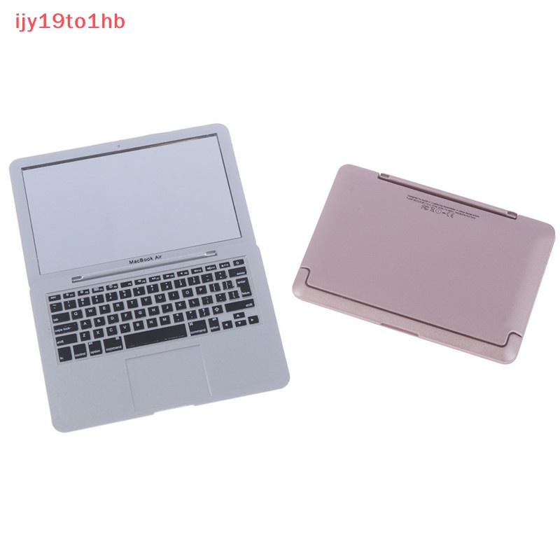 {Ijy19to1hb} Cô Gái Mini Túi máy tính xách tay hình dạng trang điểm rõ ràng gương bé Gương Đồ chơi mới