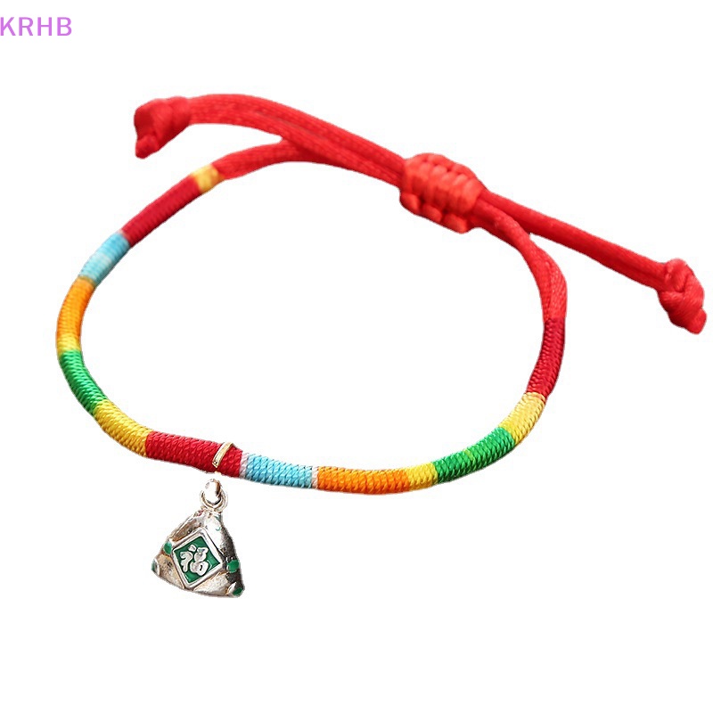 Vòng Tay Dây Thừng Nhiều Màu Phong Cách Trung Hoa Cho Người Lớn Và Trẻ Em Mới