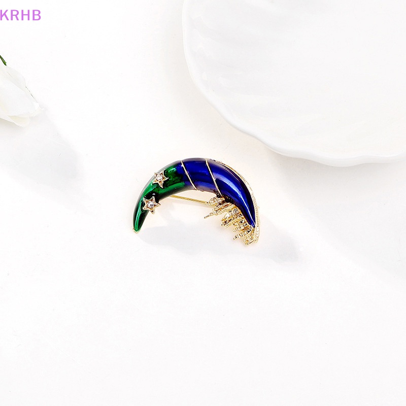 Ghim Cài Áo Hình Lâu Đài Mặt Trăng Thời Trang Cho Nữ Mới