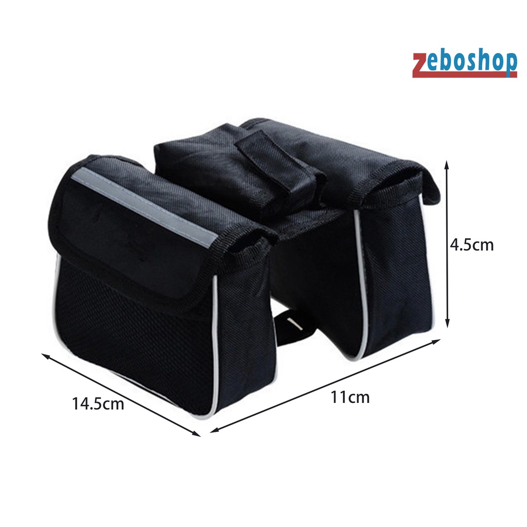 Túi Đựng Đồ Chống Sốc Chống Nứt Gắn Yên Xe Đạp 3 Trong 1 Sức Chứa Lớn