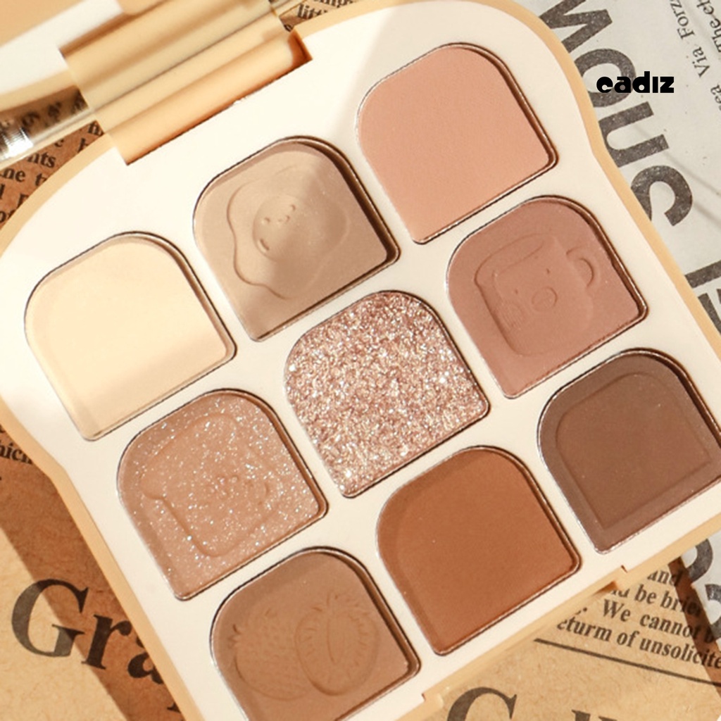 Bảng Phấn Mắt Trang Điểm Lấp Lánh Lâu Trôi Không Gây Kích Ứng Làm Sáng Da Dành Cho Nữ