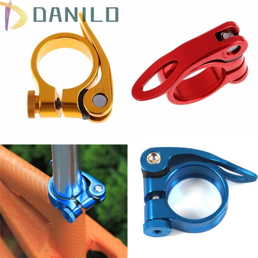 Kẹp Cố Định Yên Xe Đạp Leo Núi Bằng Hợp Kim Nhôm 31.8mm Tháo Lắp Nhanh DANILO