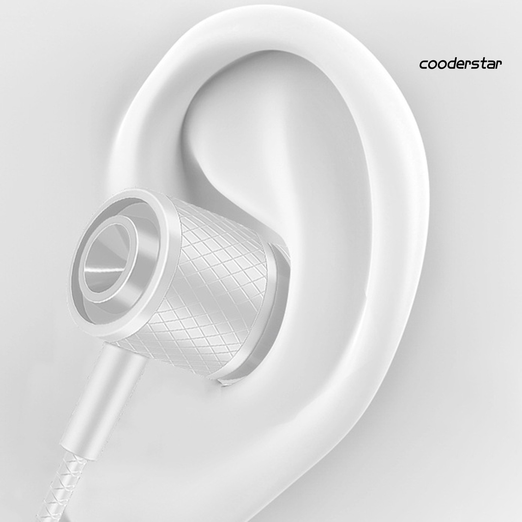 Tai Nghe Nhét Tai Có Dây (Coodod) Hiệu Ứng Âm Thanh Bass Mạnh Nhẹ 3.5mm Giảm Tiếng Ồn Dùng Khi Chạy Bộ